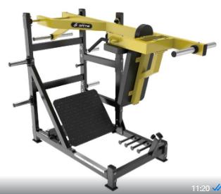 Pendulum Squat DZ80C Magnum Sport Equipment